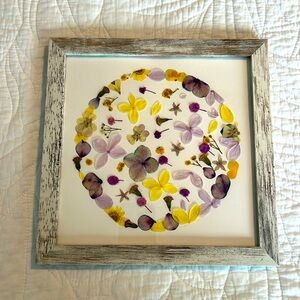 PRESSED FLOWER ART